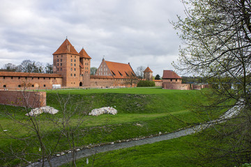 Fototapeta na wymiar The Castle of the Teutonic Order in Malbork, Poland. A World Heritage Site since 1997