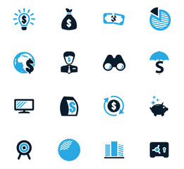 Business icons set
