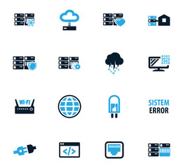 Server icon set