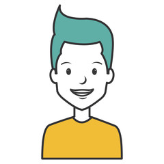 young man avatar character