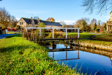 Obraz premium The Bridge at Lower Slaughter