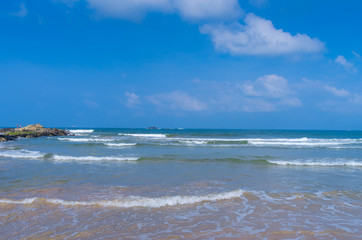 Tropical beach in Sri Lanka