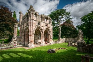 Fototapeta na wymiar Dryburgh Abbey, Scottish Borders
