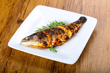 grilled trout