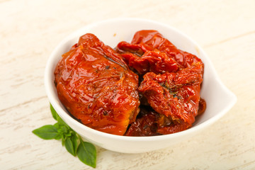 Dried tomato in olive oil