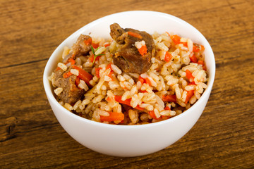 Asian rice - Plov