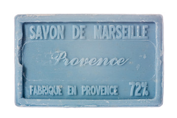 Savon de Marseille / Marseille soap -  handmade natural soap with organic oils of flowers like lavender, lily or olives