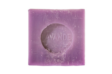 Savon de Marseille / Marseille soap -  handmade natural soap with organic oils of flowers like lavender, lily or olives