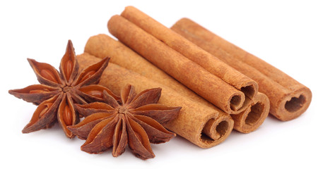 Some aromatic cinnamon with star anise