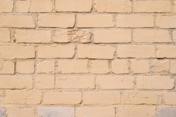 light orange brick wall texture