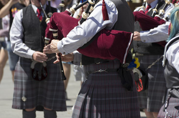 Scottish pipe band	