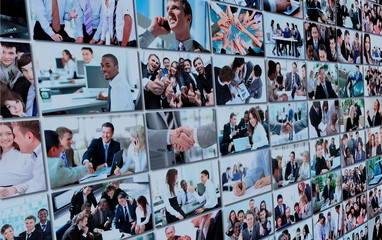 Business collage