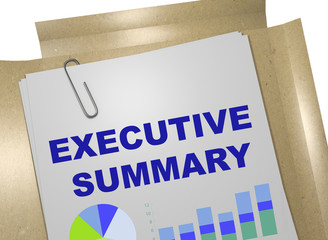 Executive Summary concept