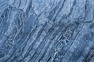 Patterns and textures of natural gray and black marble walls for background and tile design.