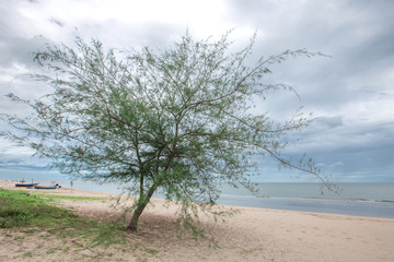 The sea in Hua Hin.Fome in Thailand