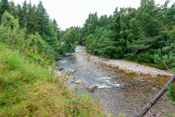 River Druie in the Cairngorms National Park, Scotland