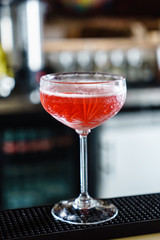 cocktail in the bar
