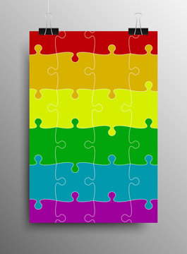 LGBT Pride Flag Rainbow Symbol Vector