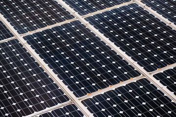 Solar panel photoelectric cells - obrazy, fototapety, plakaty