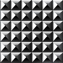 Metal color square pattern