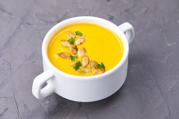 pumpkin cream soup