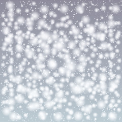 Christmas snow background