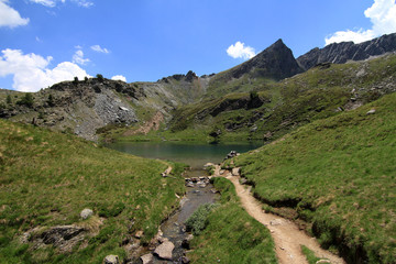 Fototapeta premium alpine lake