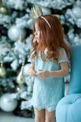 Child in Christmas 