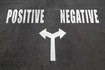 Positive or negative choice concept