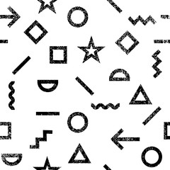 grunge hipster pattern