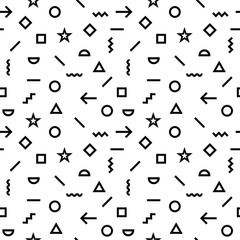 grunge hipster pattern