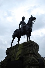 Statue Edimbourg Ecosse