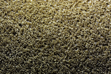 Vista ravvicinata di un pezzo di pan di spagna