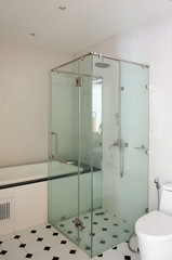 Glass shower