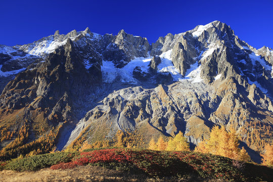 Italy, Aosta Valley, Aosta district, Courmayeur, Val Ferret