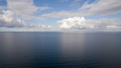 Wolken über der Nordsee