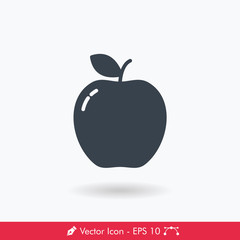 Simple Apple Icon / Vector