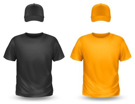 T-shirts et casquettes vectoriels 4