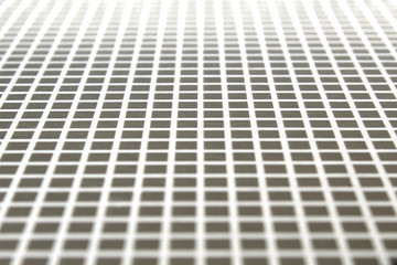 Gray squares texture seen in perspective