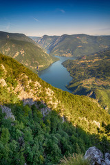 Fototapeta premium Viewpoint Banjska stena Tara mountain Serbia 