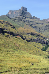 Amphitheater at Royal Natal National Park in the Drakensberg Mountains, South Africa