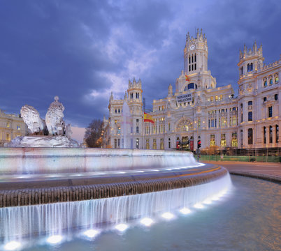 Spain, Comunidad de Madrid, Madrid, Plaza de Cibeles