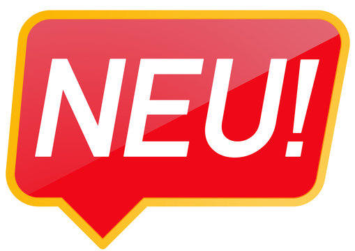 sbn12 SpeechBubbleNew sbn - Verkaufsbanner Sprechblase - Neu / New - werbeaktion - xxl - g5556