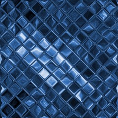 Panele Szklane Podświetlane  Niebieskie tło mozaiki szklanej