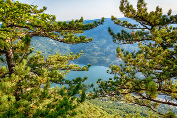 Viewpoint Banjska stena Tara mountain Serbia 