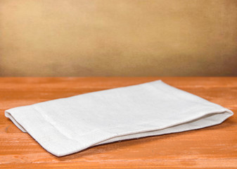 Beige cloth isolated