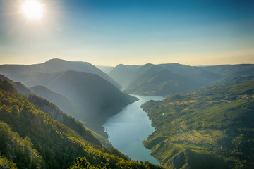 Fototapeta premium Punkt widokowy Banjska stena góra Tara Serbia