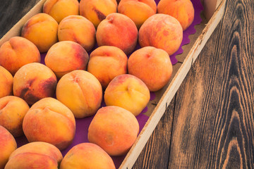 delicious fruit peach