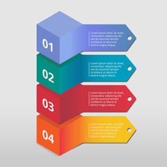 Abstract infographic ,can be used for workflow layout, diagram, number options