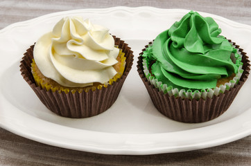 Cupcakes decorated.